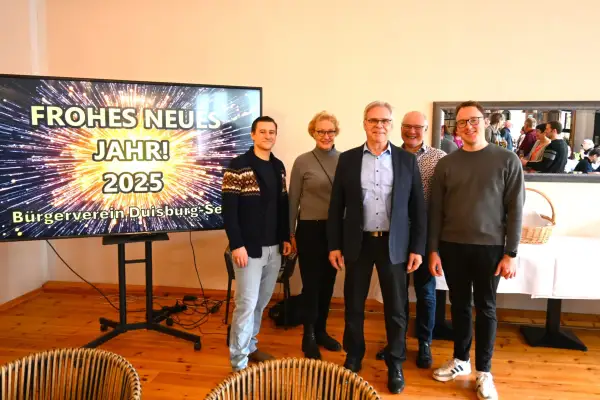 Interessanter Austausch beim Neujahrsempfang in Serm
