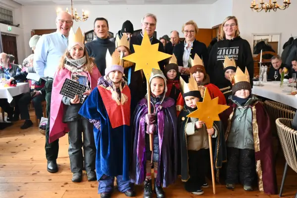 Geselliger Austausch beim Neujahrsempfang des Bürgervereins Serm