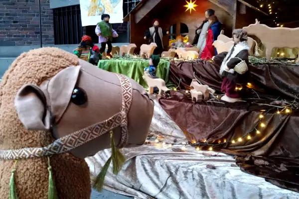 Musikalischer Krippenabschied in der Jesus-Christus-Kirche