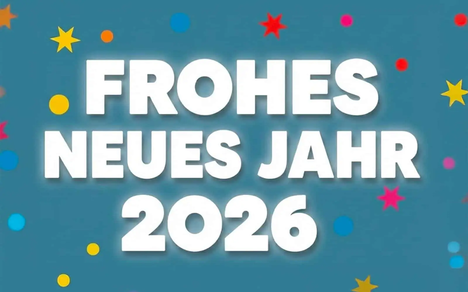 Frohes Neues Jahr 2026
