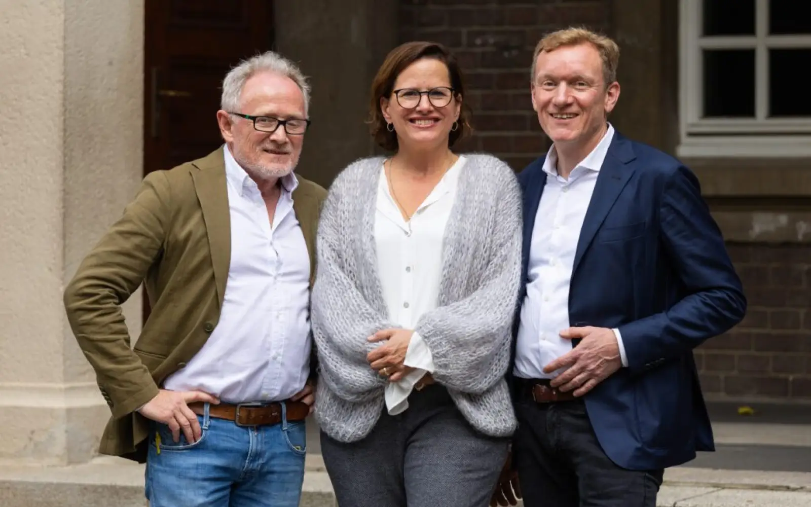 Der Vorstand von Wir Kaiserswerther e.V. Dietmar Hoffbauer, Dagmar Böcker-Schüttken und Dietrich Ahrens (von links) freut sich auf rege Beteiligung. Foto: privat