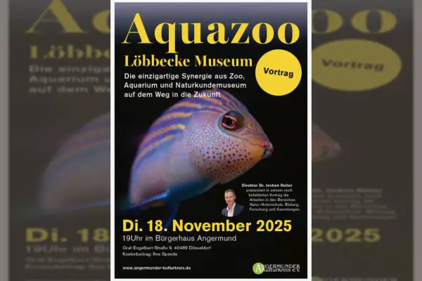 Aquazoo-Direktor Dr. Jochen Reiter zu Gast in Angermund