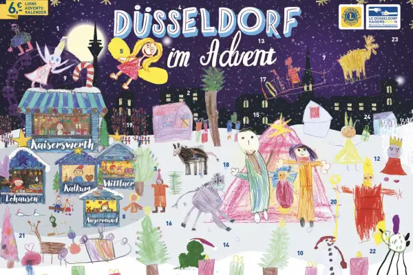 Adventskalender Kaiserswerth: Lions Club startet Verkauf für guten Zweck
