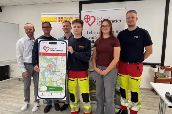 Erste Erfolge der Ersthelfer-App in Düsseldorf