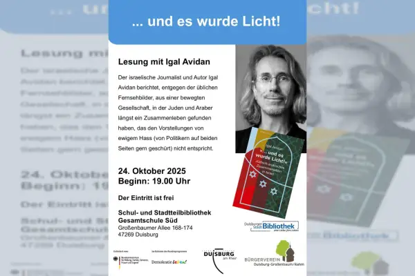 Igal Avidan spricht über jüdisch-arabisches Zusammenleben
