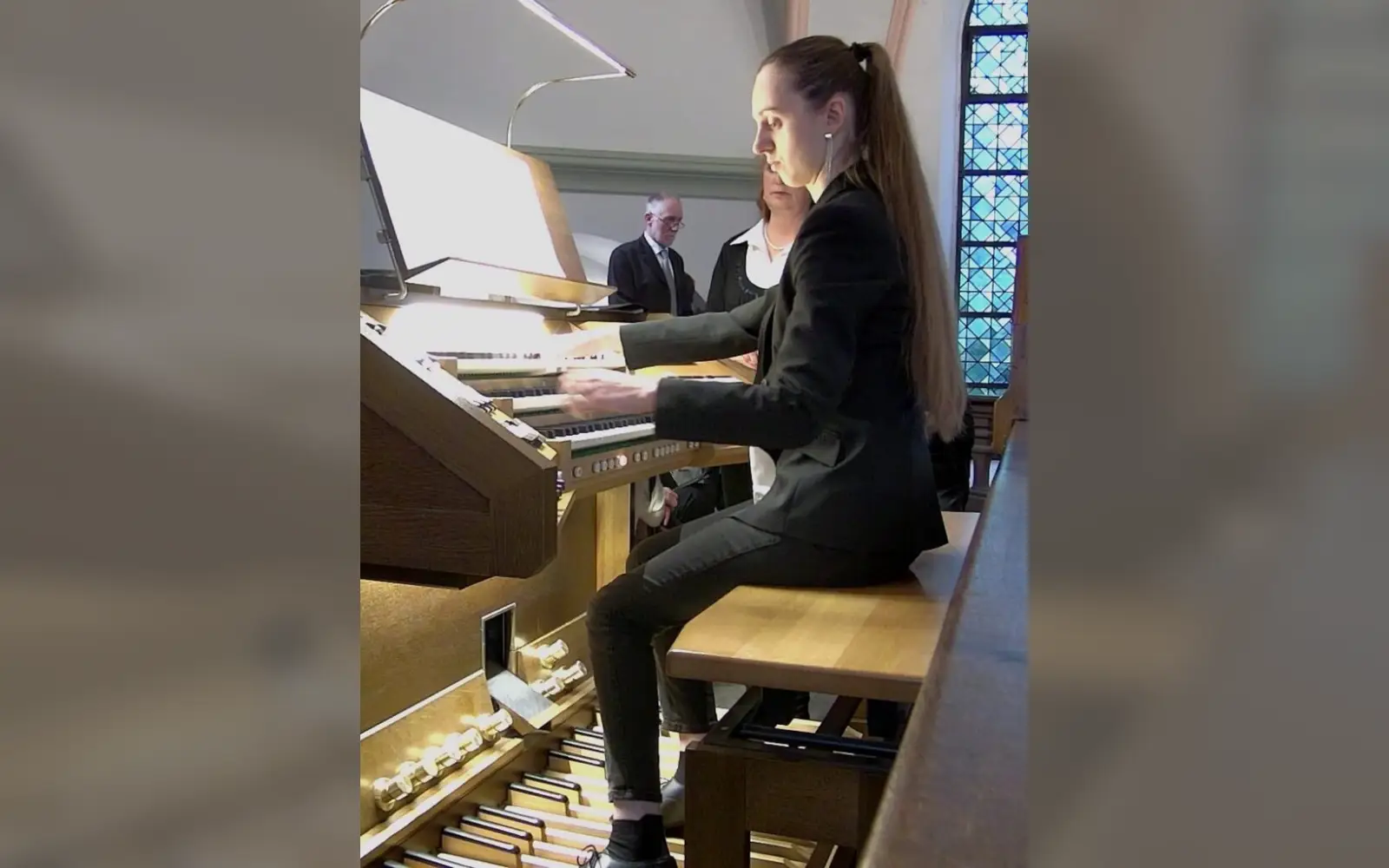 Die Rahmerin Celina Dick studiert Kirchenmusik. Foto: Kirche