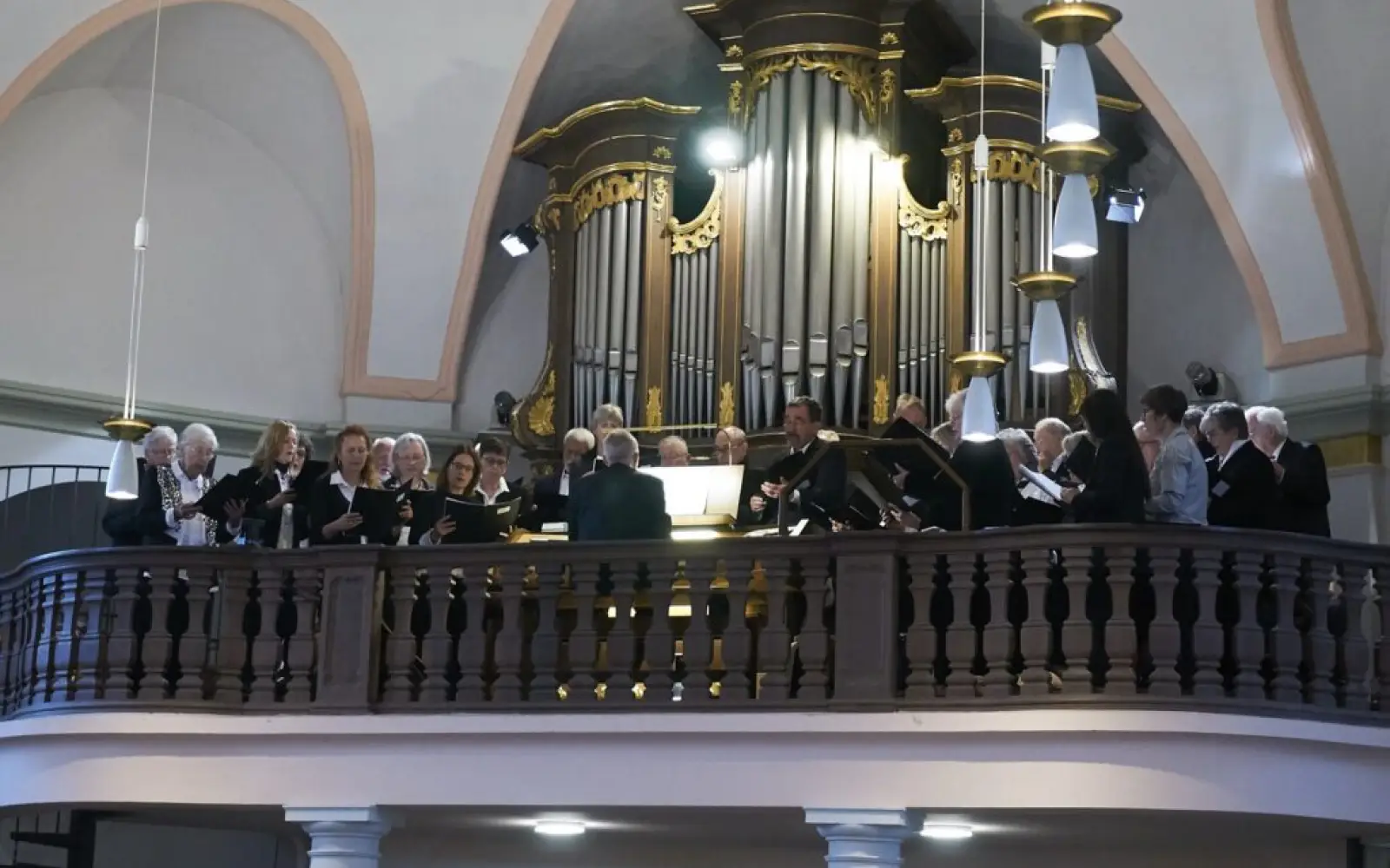 Seit 2017 finden an der Weimbs Orgel regelmäßig Konzerte statt. Foto: Marc Sander