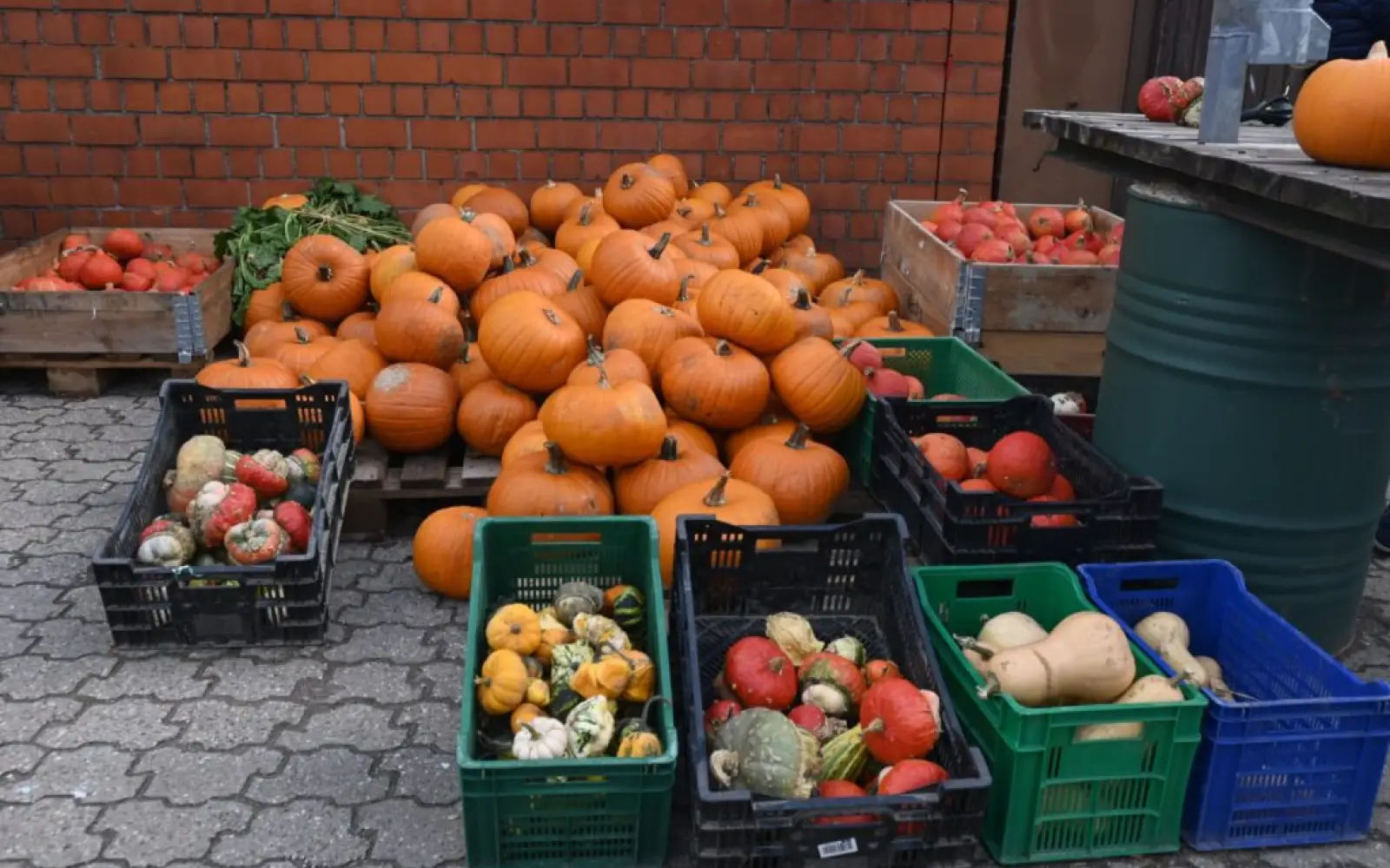 Erntedank in der Kirche und unter freiem Himmel