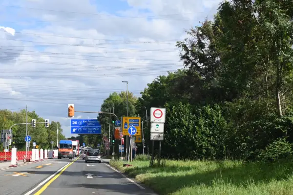Kritik an der Sperrung der B288