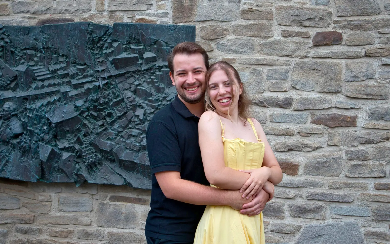 Das neue Burggrafenpaar der KG Düsseldorfer Nordlichter, Lena Wagner und Marc Warnke, freut sich auf die kommende Session 2025/26. Foto: KG Düsseldorfer Nordlichter