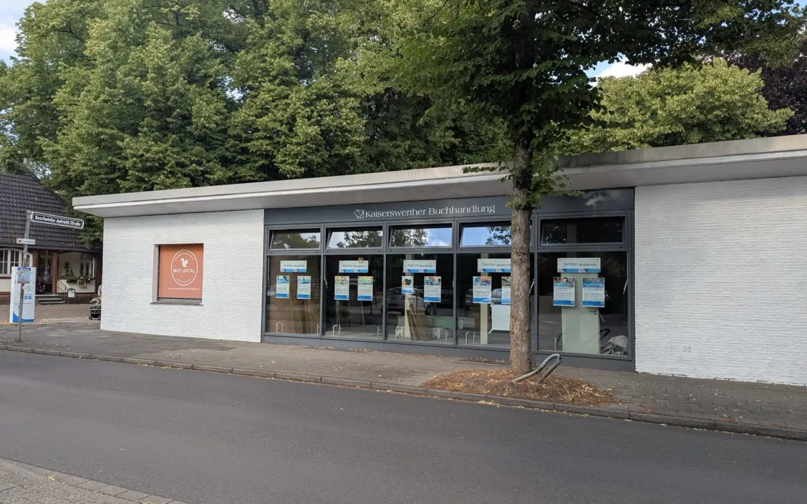 An diesem Ort entsteht das K3, ein neuer Treffpunkt der Kaiserswerther Diakonie für Mitarbeitende und die Nachbarschaft. Foto: ah