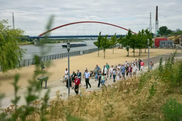 IGA 2027: Baufortschritte im RheinPark Duisburg schreiten voran