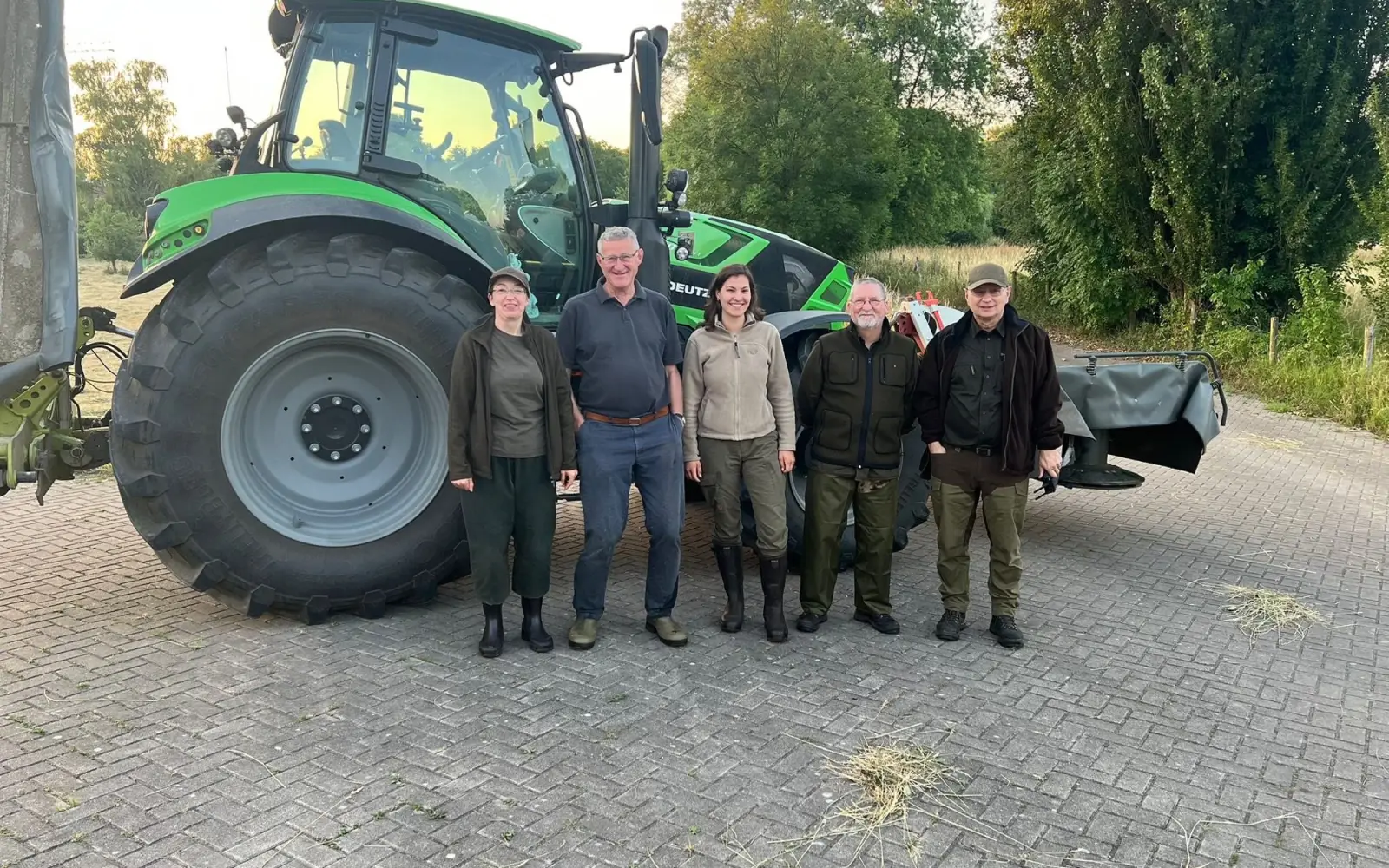 Das Kitzretterteam freut sich über den erfolgreichen Abschluss der diesjährigen Einsätze. Foto: privat