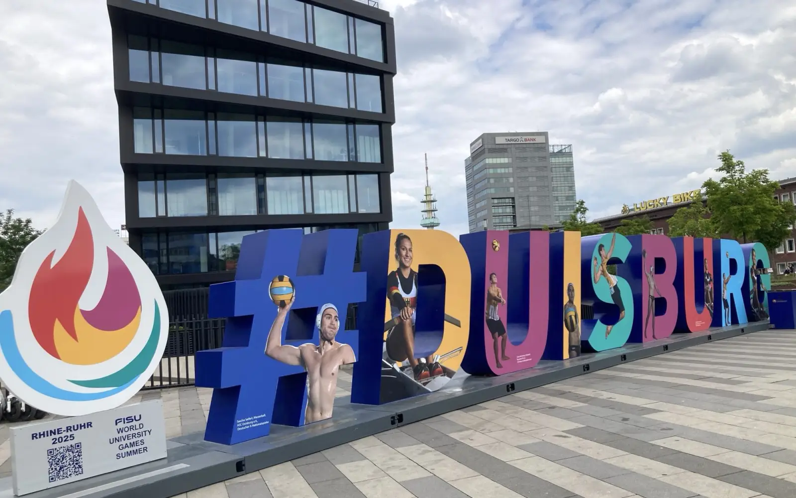Die Sportstadt Duisburg freut sich auf viele Gäste und sportliche Höhepunkte. Foto: sam