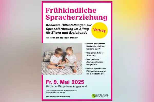 Vortrag zur alltagsintegrierten Sprachförderung im Bürgerhaus Angermund