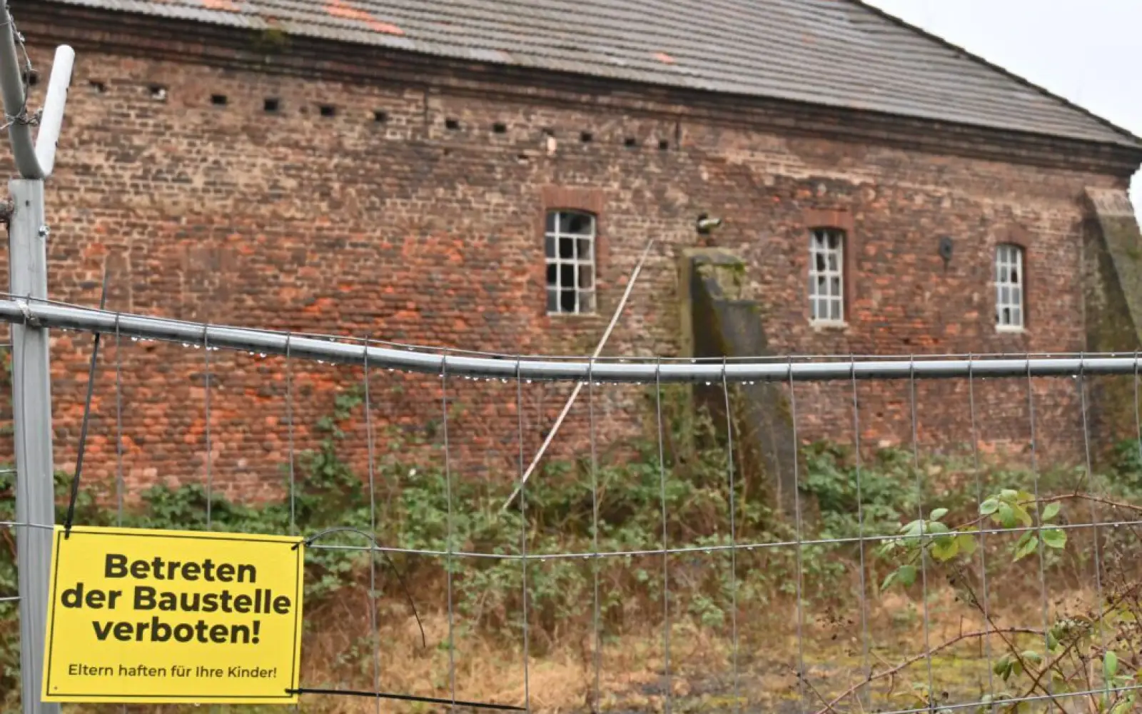 Der Zerfall von „Gut Böckum“ ist unübersehbar. Es steht zum Verkauf! Foto: sam