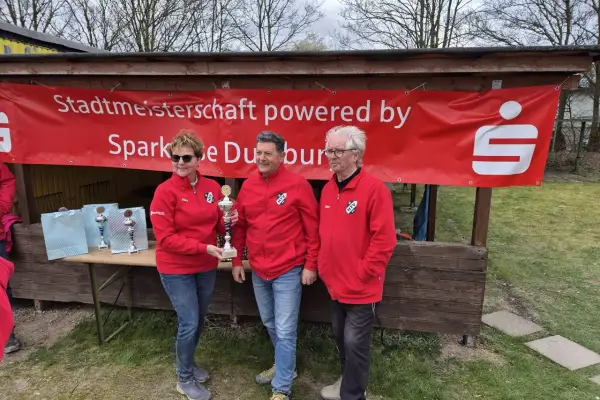 SV Wanheim richtete die Stadtmeisterschaft Boule aus
