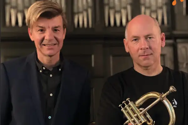 Konzert der besonderen Art in Serm: Kirchenorgel und Flügelhorn