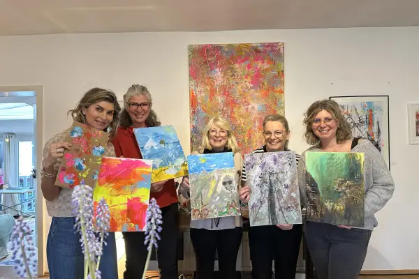 Malen Sie Ihre Träume: Kreativer Workshop mit Annette Sandt