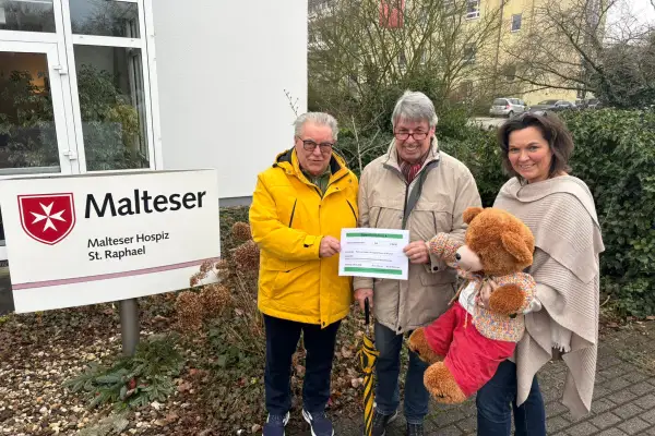 Spende über 1.300 Euro stärkt Malteser St. Raphael Hospiz für Kinder und Jugendliche