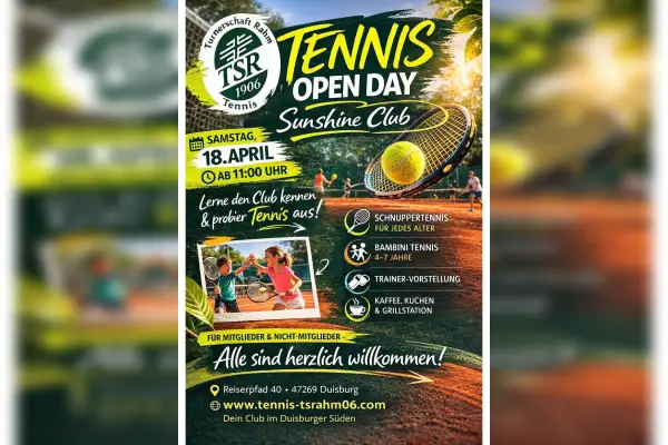 Tennis Open Day bei der Turnerschaft Rahm