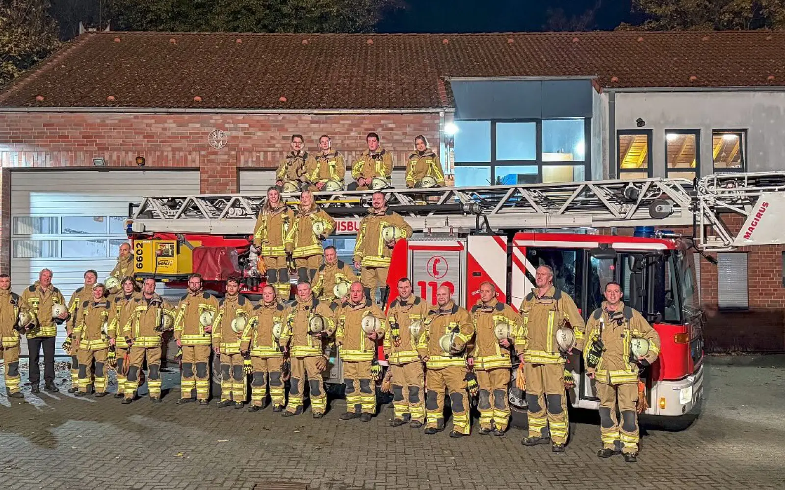 Dieses Gruppenfoto der FFW entstand im Jahr 2024. Foto: privat