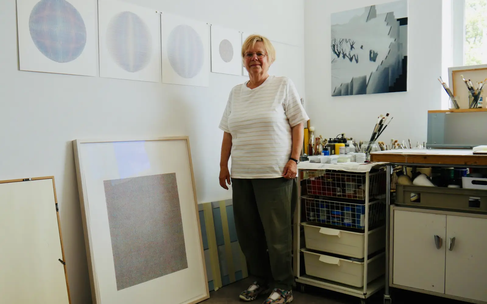 Dagmar Wildförster ist Künstlerin mit Leib und Seele. Foto: cj