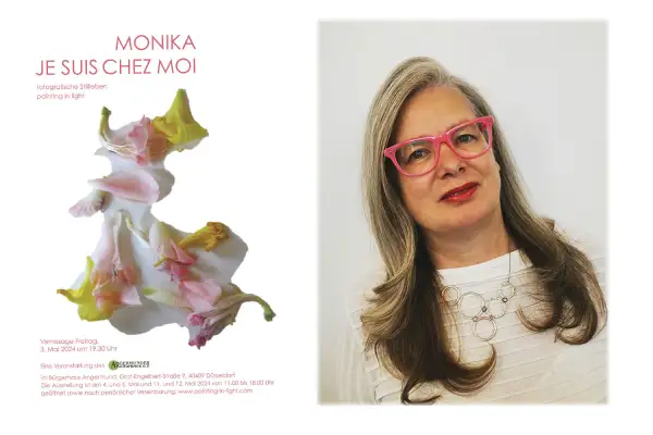 Ausstellung im Bürgerhaus in Angermund – MONIKA JE SUIS CHEZ MOI