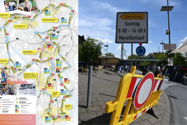Rhein-Ruhr-Marathon führt Sonntag zu Verkehrseinschränkungen