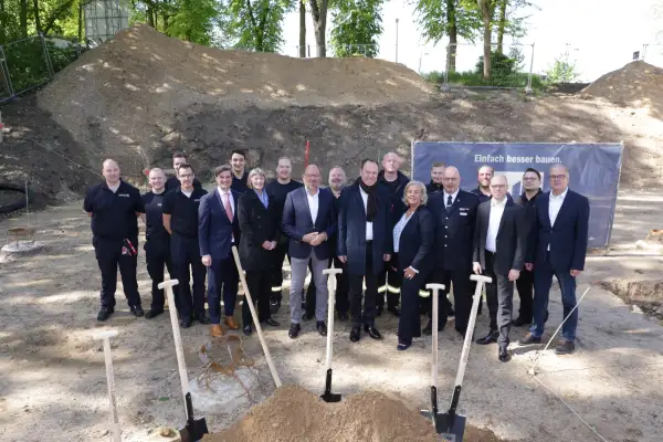 Neubau der Feuerwache Kaiserswerth: Ein nachhaltiges Pilotprojekt beginnt