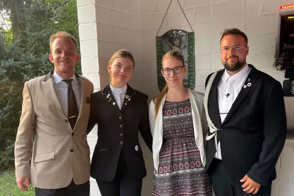 Dennis Matthiessen ist neuer Regimentskönig der St. Sebastianus Schützenbruderschaft Lohausen