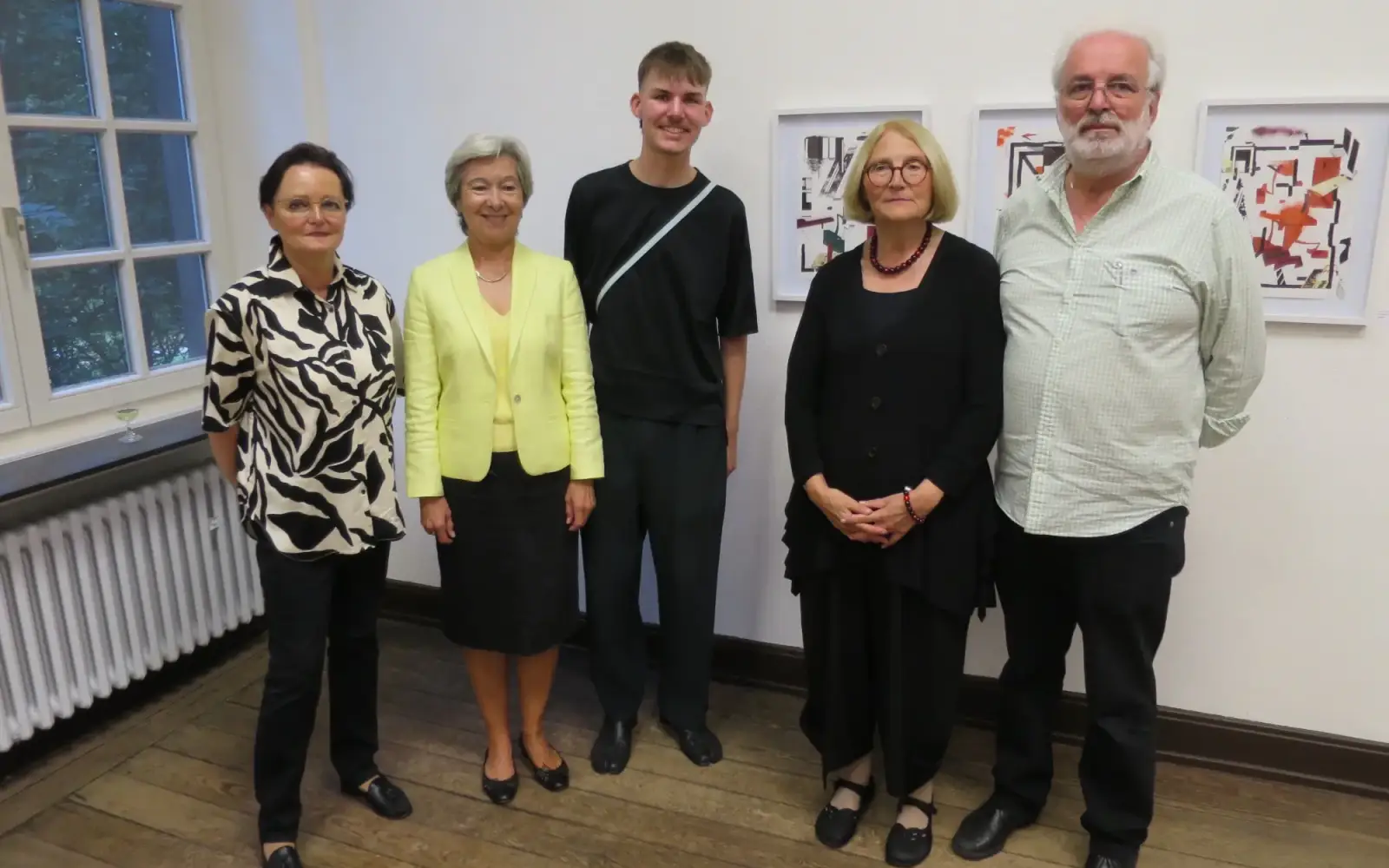 Ursula Lösch (stellvertretende Vereinsvorsitzende), Dr. Barbara Grotkamp-Schepers, Johannes Armborst, Kerstin Döhler (Vorsitzende), Karl Döhler. Foto: hs