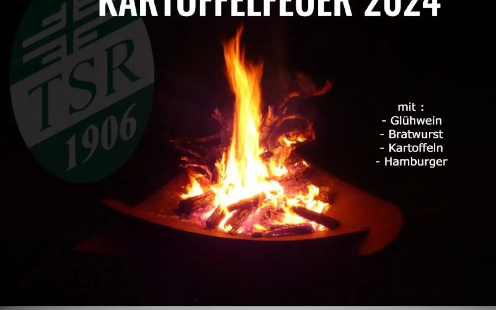 Kartoffelfeuer in Rahm
