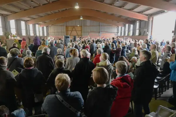 Gesellige Erntedank-Feier auf dem Ellerhof