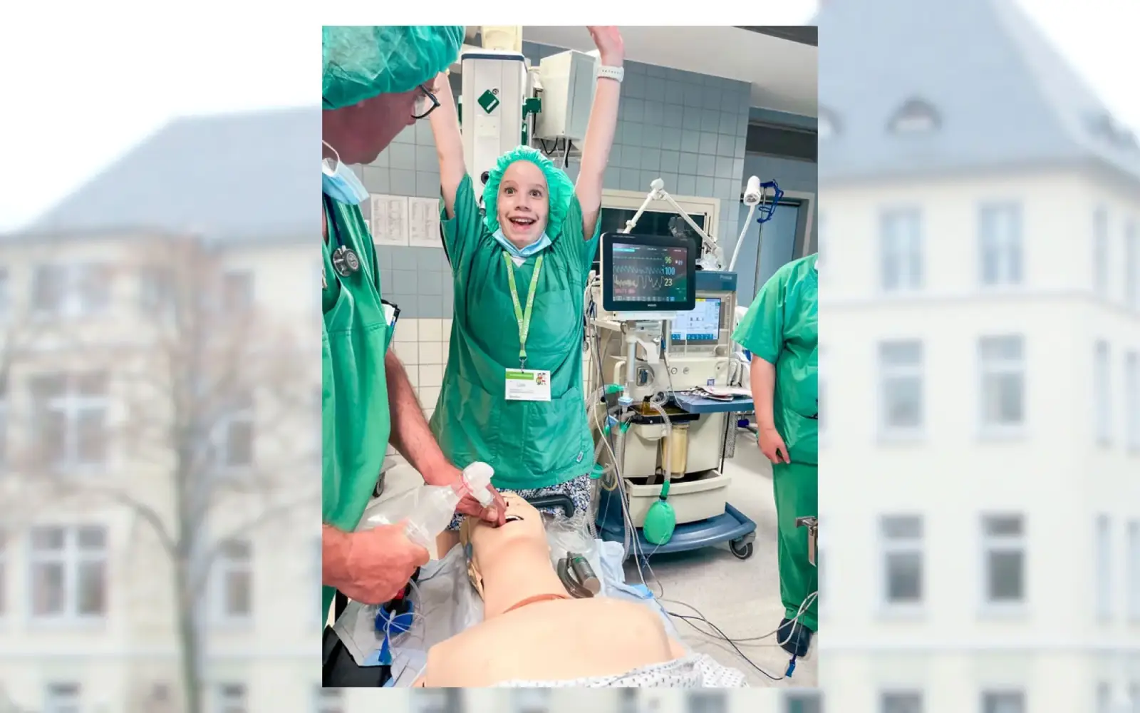 Tag der offenen Tür in der Helios St. Anna Klinik-Huckingen. Foto: privat