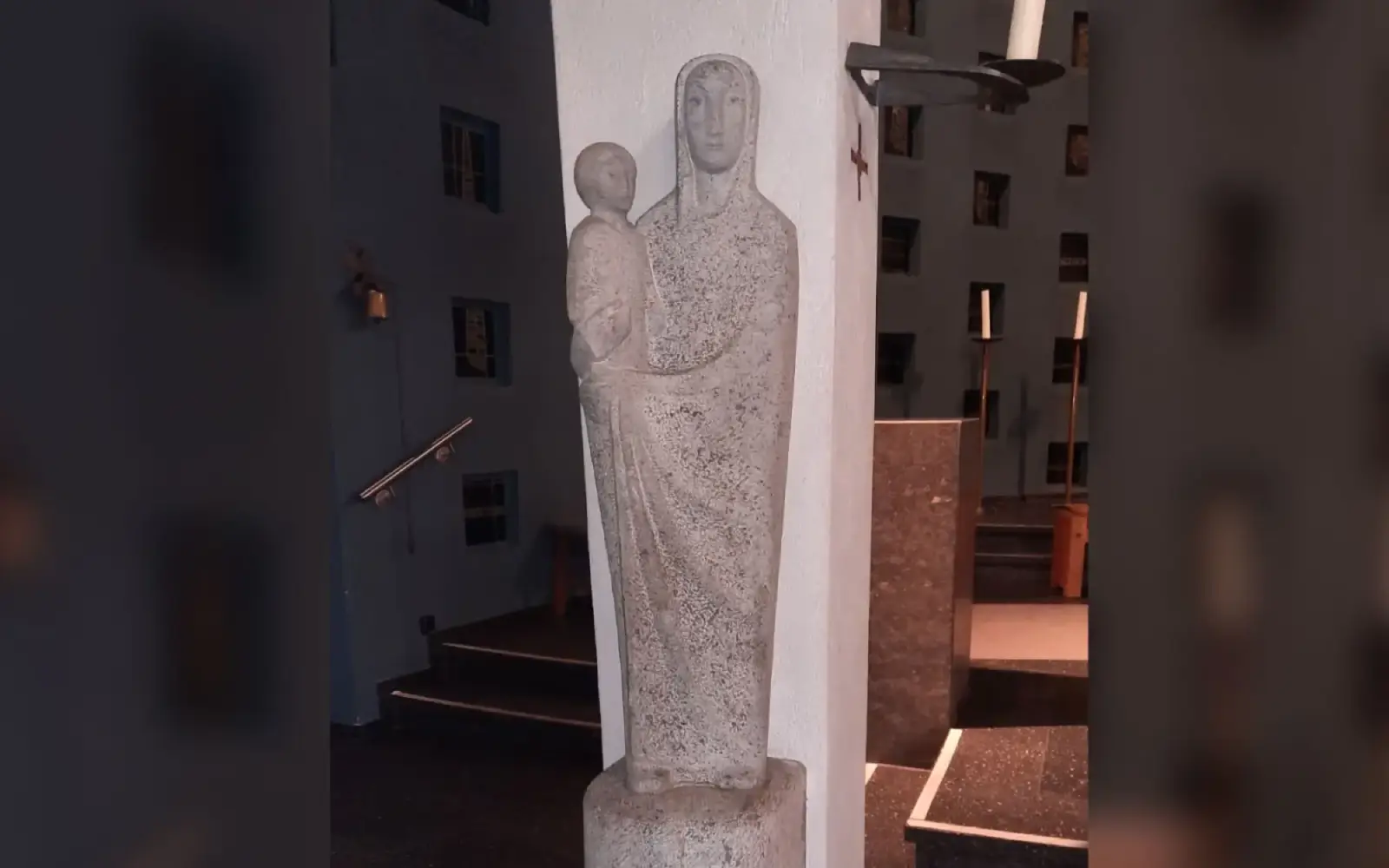 Die Mariafigur wird am 26. Dezember in Ungelsheim in eine neue Herberge gebracht. Foto: privat
