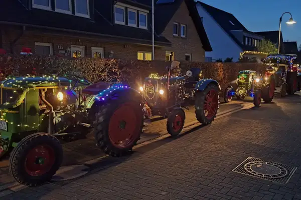 RTC-Lichterfahrt führte über Angermund nach Lintorf