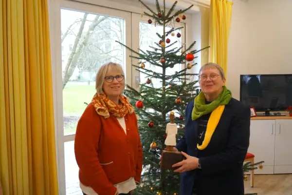 Heiligabend im Huckinger Hospiz: Wie Menschen ihr letztes Weihnachtsfest begehen