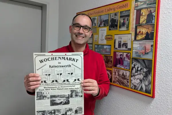 25 Jahre Wochenmarkt in Kaiserswerth