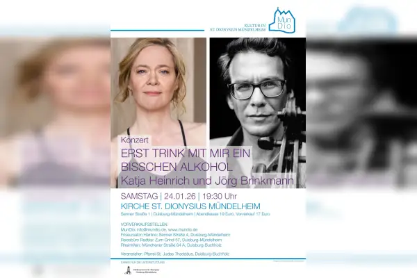 „Erst trink mit mir ein bisschen Alkohol!“ – 20er Jahre Programm