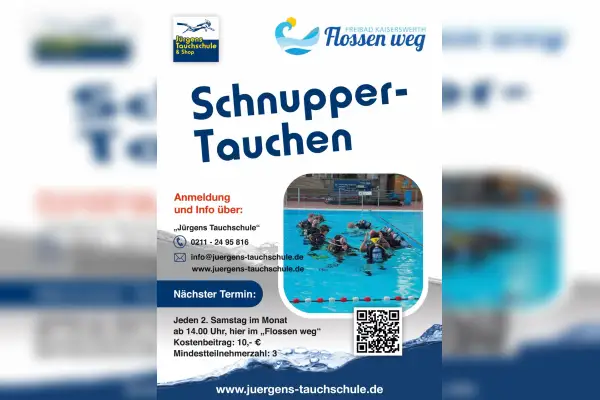 Schnuppertauchen jeden 2. Samstag