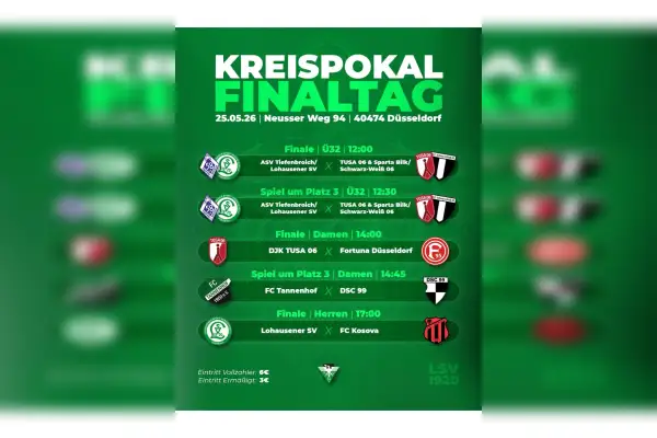 Heimvorteil: LSV-Herren kämpfen im Endspiel um den Kreispokal