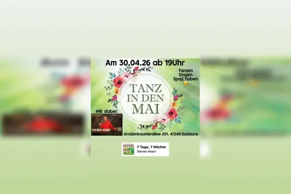 Tanz in den Mai mit Steven Heart