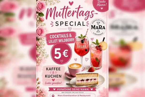 Muttertags-Special in der MaRa Eventlocation