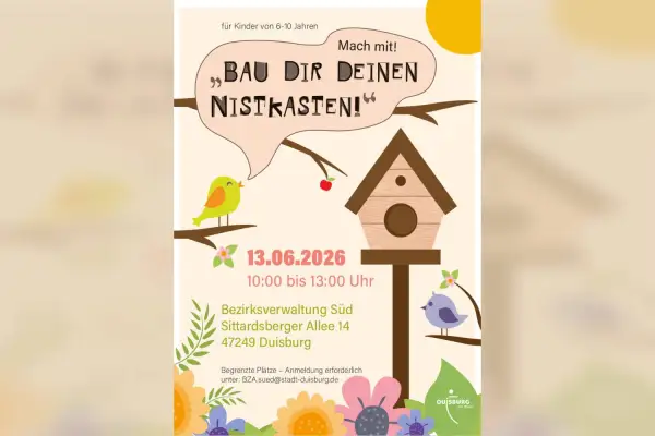 Mitmachaktion: Nistkastenbau für Kinder und Familien