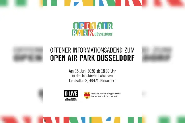 Infoabend zum Open Air Park Düsseldorf