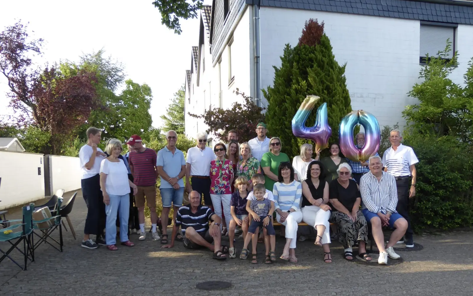 Zum 40. Mal feierten die Bewohner der Heltorfer Mark in Angermund ihr Nachbarschaftsfest. Foto: privat