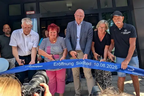 Das neue Südbad in Großenbaum ist eröffnet