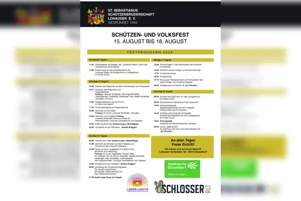 Schützen- und Volksfest Lohausen