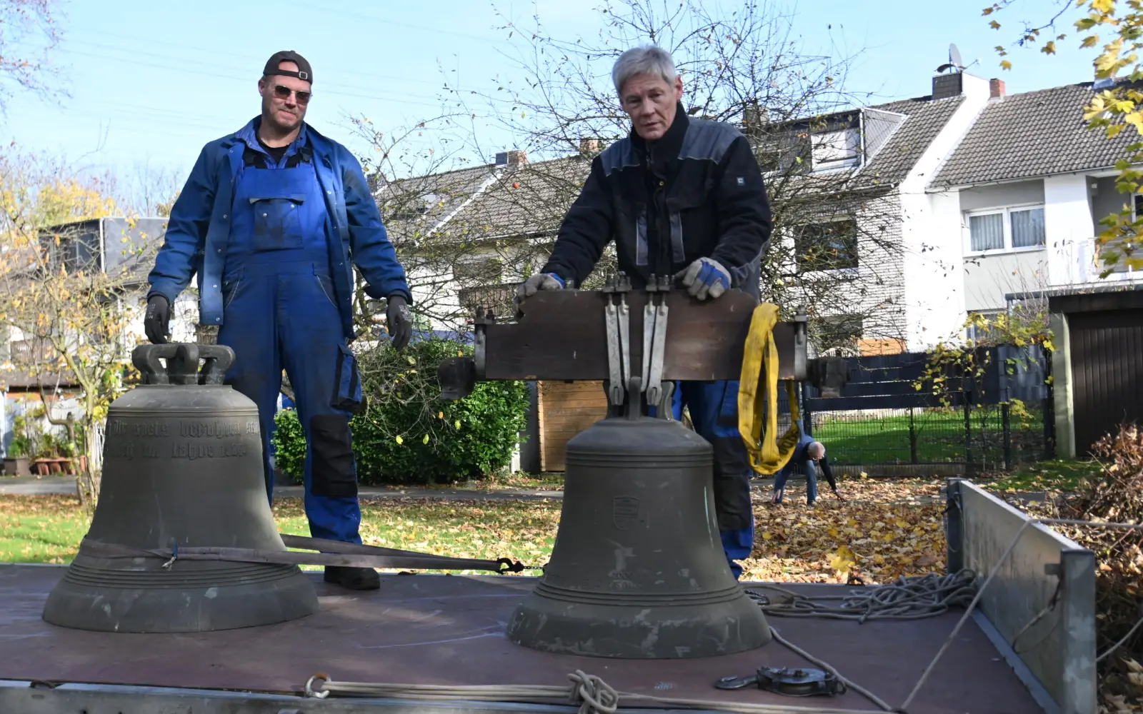 Im November 2025 wurden die Glocken von St. Stephanus abgebaut. Archivfoto: sam
